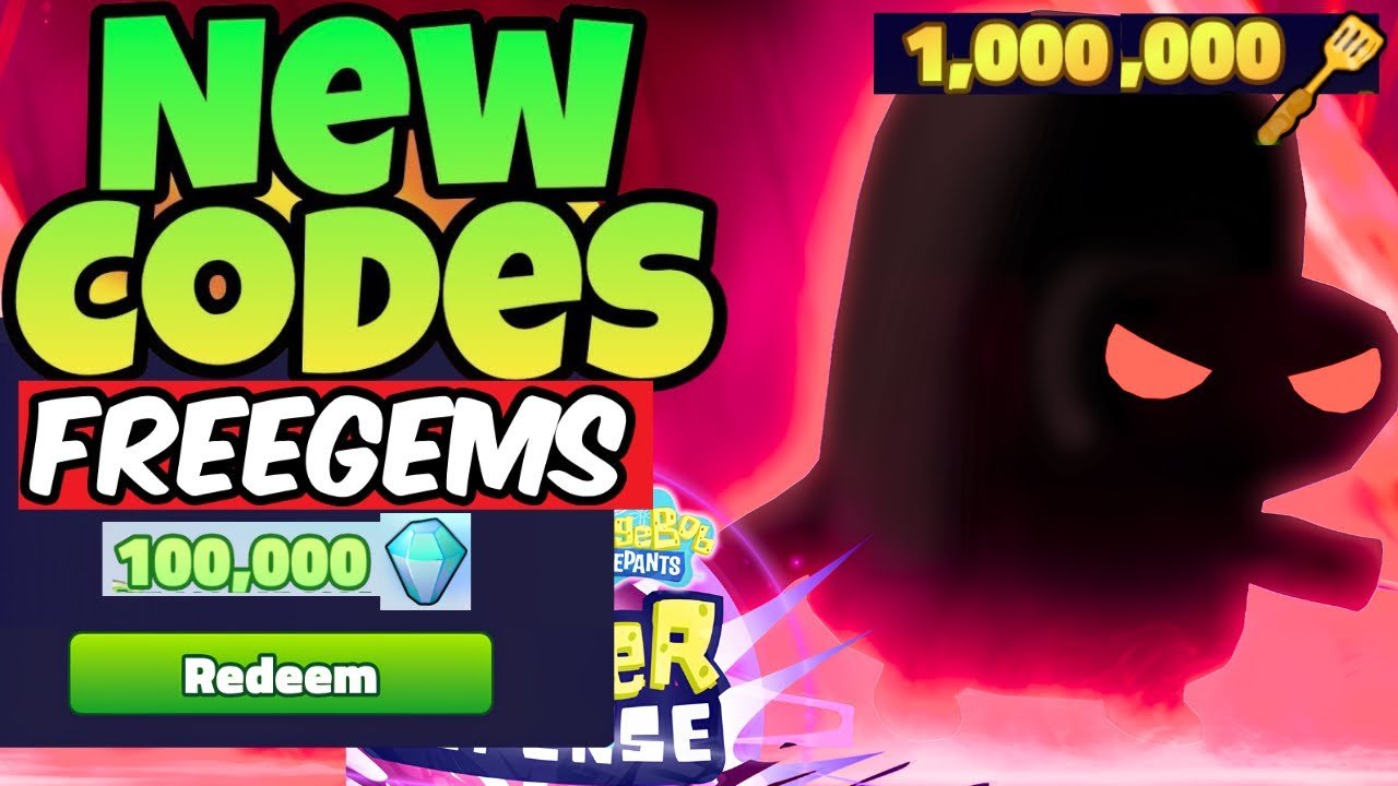 *NEW CODES* ALL WORKING CODES FOR SPONGEBOB TOWER DEFENSE IN 2025! SpongeBob Tower Defense codes