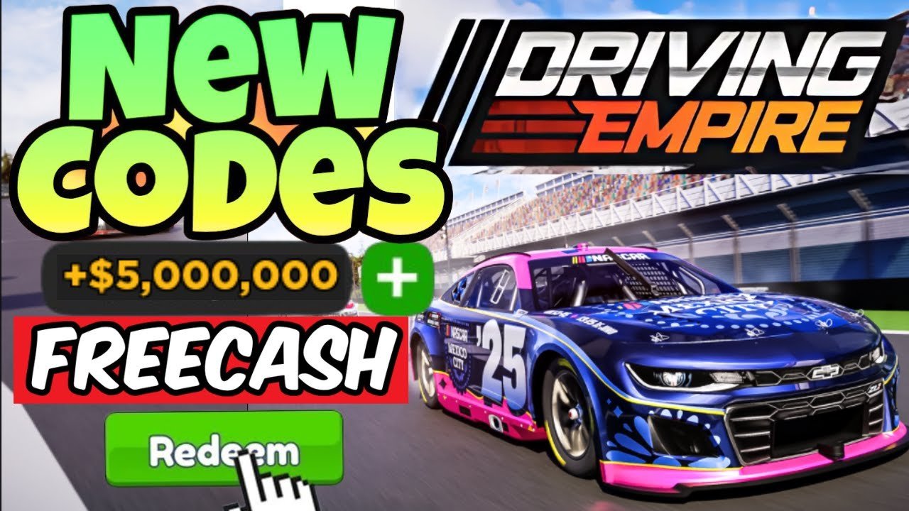 *NEW CODES* ALL WORKING CODES FOR DRIVING EMPIRE IN 2025! ROBLOX DRIVING EMPIRE CODES